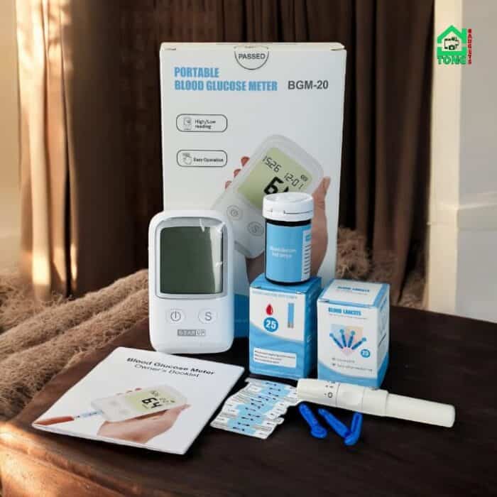 GearUP BGM-20 Diabetes Measuring Machine/ Blood Glucose Meter With 25 Test Strips